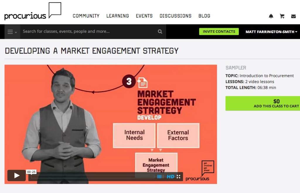 You'll need to add your chosen video to your cart - but all are free of charge.