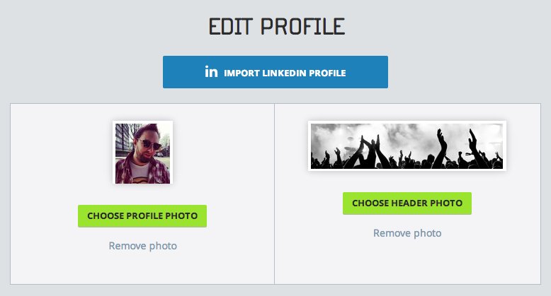 Have you connected your LinkedIn profile?