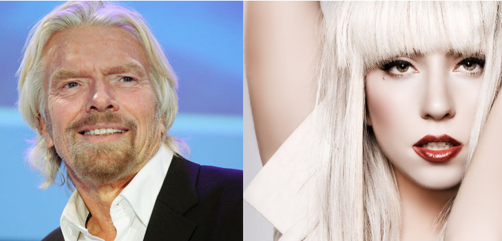 Celebrities like Richard Branson & Lady Gaga have carved-out strong personal brands...