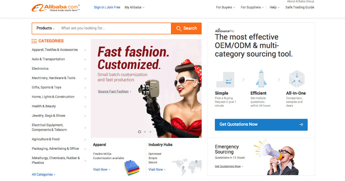 What is Alibaba? Alibaba online marketplace