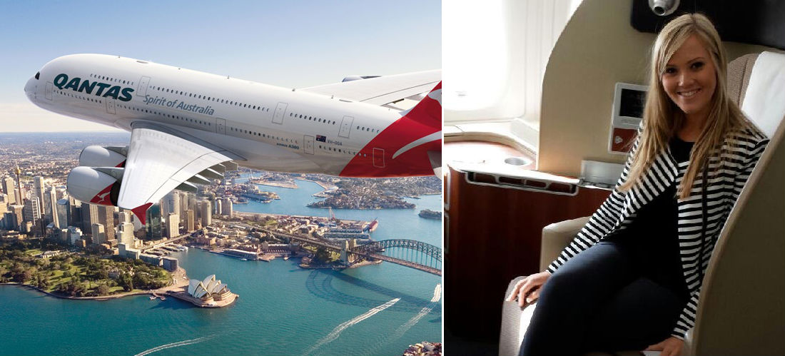 Cassie Mackie from Qantas Airlines