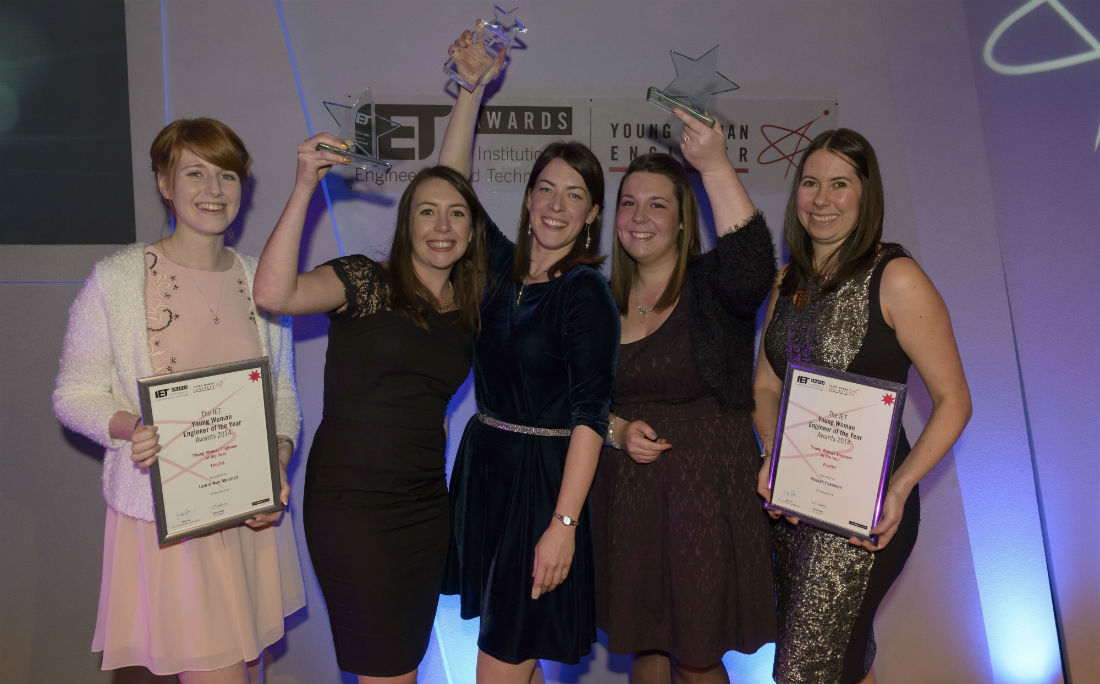 Female engineers recognised by the Institution of Engineering and Technology (IET)